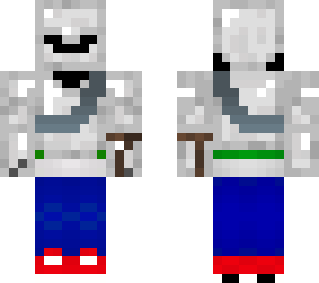iron armor +elytra belt and shield holder