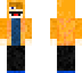 orange hoodie boy