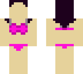 pink swim suit