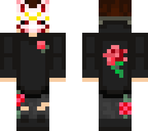 red rose kitsune