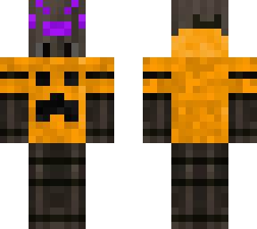 spider in orange creeper shirt