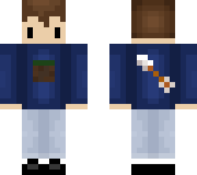 blue archer boy