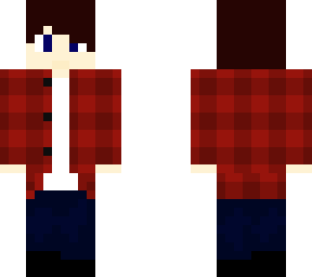 boy in flannel