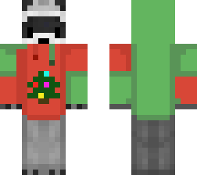 christmas raccoon (edit)