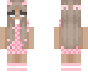 cute pink devil girl