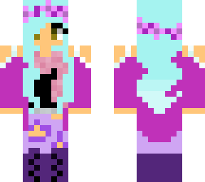 weird winter girl