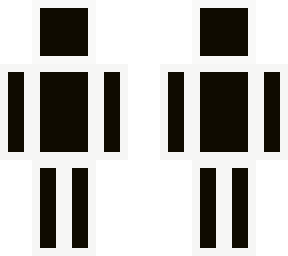 black and white