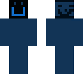 blue man