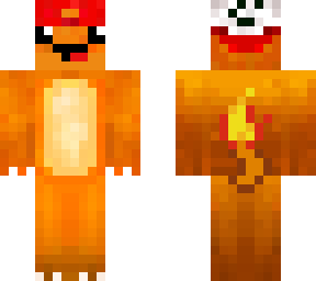 charmander ash hat (backwards)