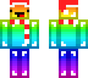 christmas rainbow slime thing