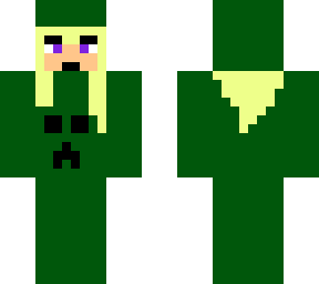girl in a creeper onesie