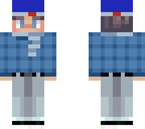 guy with blue sweater or something