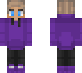 purpled with blue eyes v2