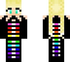 rainbow blonde