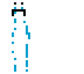 sad man - skin