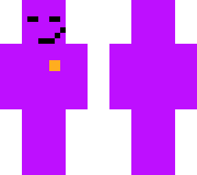 smiling purple guy