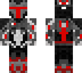 the red mandalorian