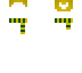 yellow christmas head (hair base)