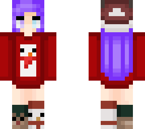amythest snowman ugly christmas sweater