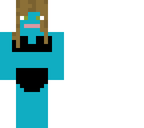blue bikini lady