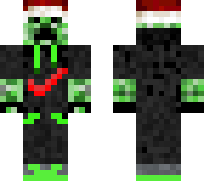 christmas creeper boy skin