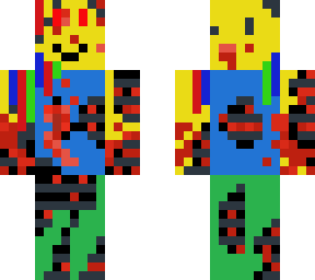 destroyed animatronic noob v2