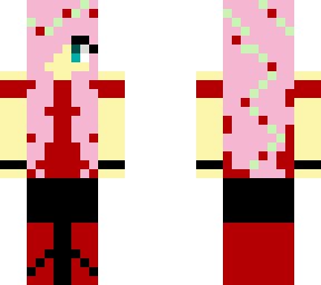 fluttershy lookin fresh (red version)