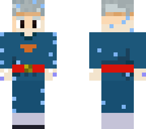 Goku Grand Priest ultra instinct | Minecraft Skin