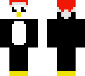 penguin with hat