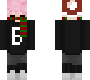 pink hair