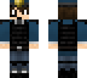policeman minecraft skin (by:iv4n2p)