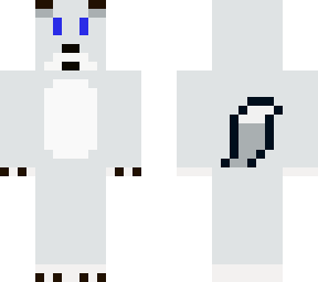 snowy fox