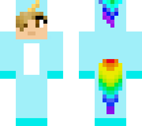 unicorn costume man