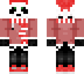 festive panda w/ pants