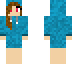 hoodie skin (blue)