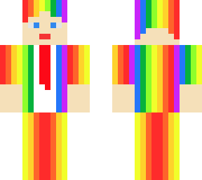 rainbow tux