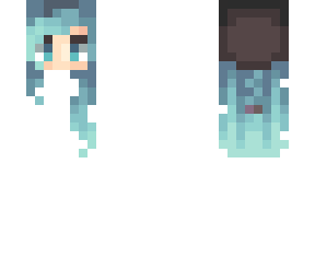 teal hair base