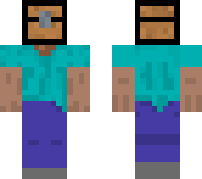block head steve number 1