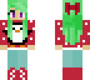 christmas penguin jumper