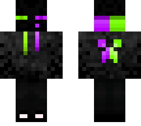 nova enderman green and purple