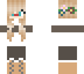 christmas girl skin