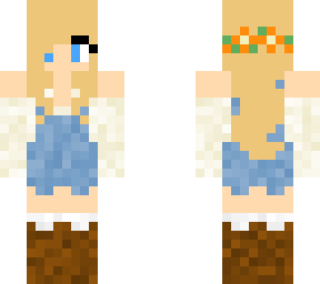 cookie girl overalls
