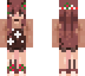 cute christmas devil skin