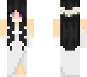 gar's wedding dress for her fake marriage with a spider