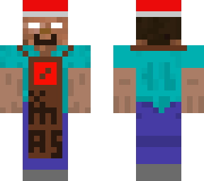 herobrine + christmas