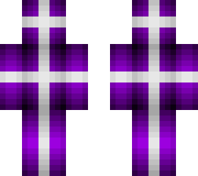 purple/silver gift