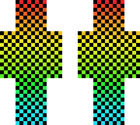 rainbow checkerboard