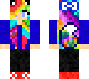 rainbow girl!