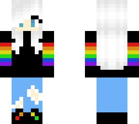 rainbow girl