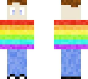 rainbow shirt boy